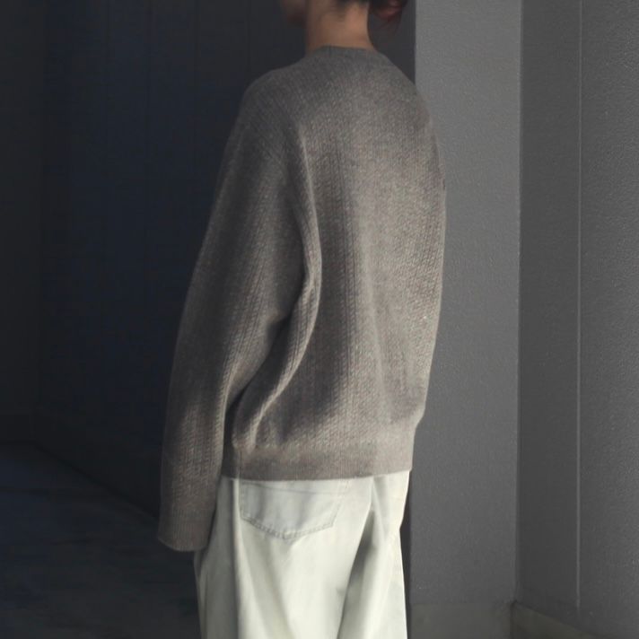 【残り一点】Nep V Zip-up Cardigan