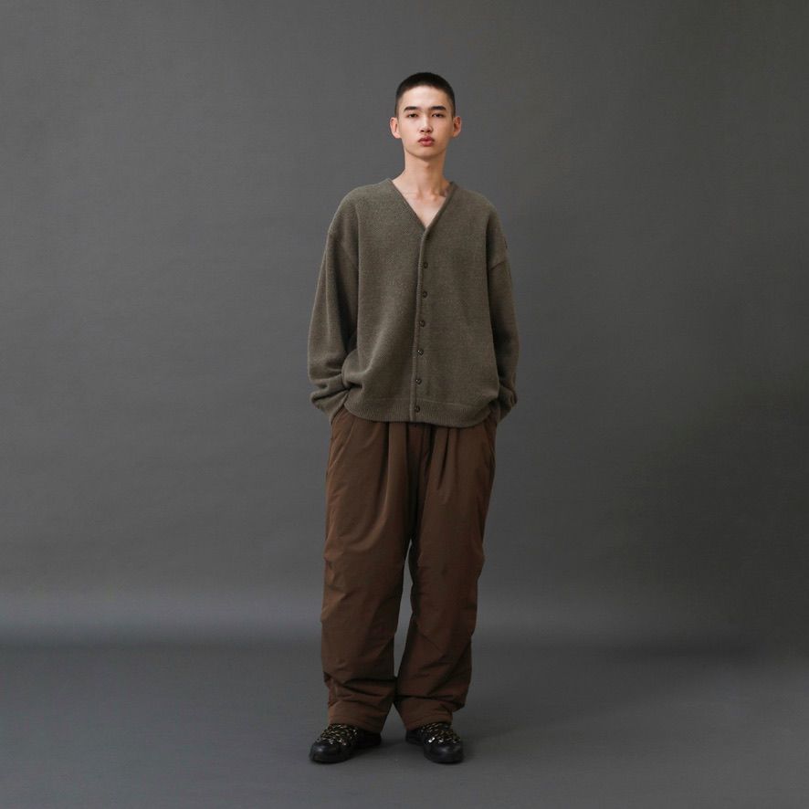 【残り一点】Moss Stitch V-Neck Cardigan