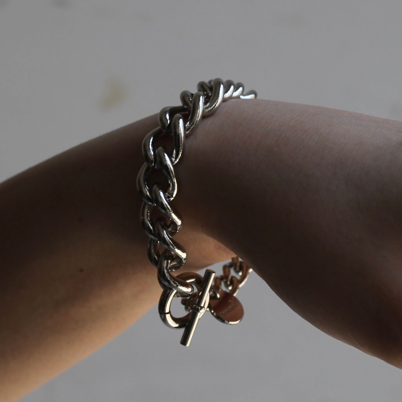 【再販売通知受付可能】Gradation Chain Bracelet(SILVER)