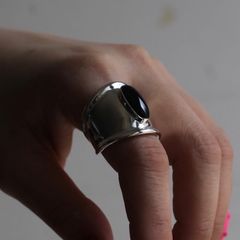 【残り一点】Chopin Right Finger Armor Ring(ONYX)