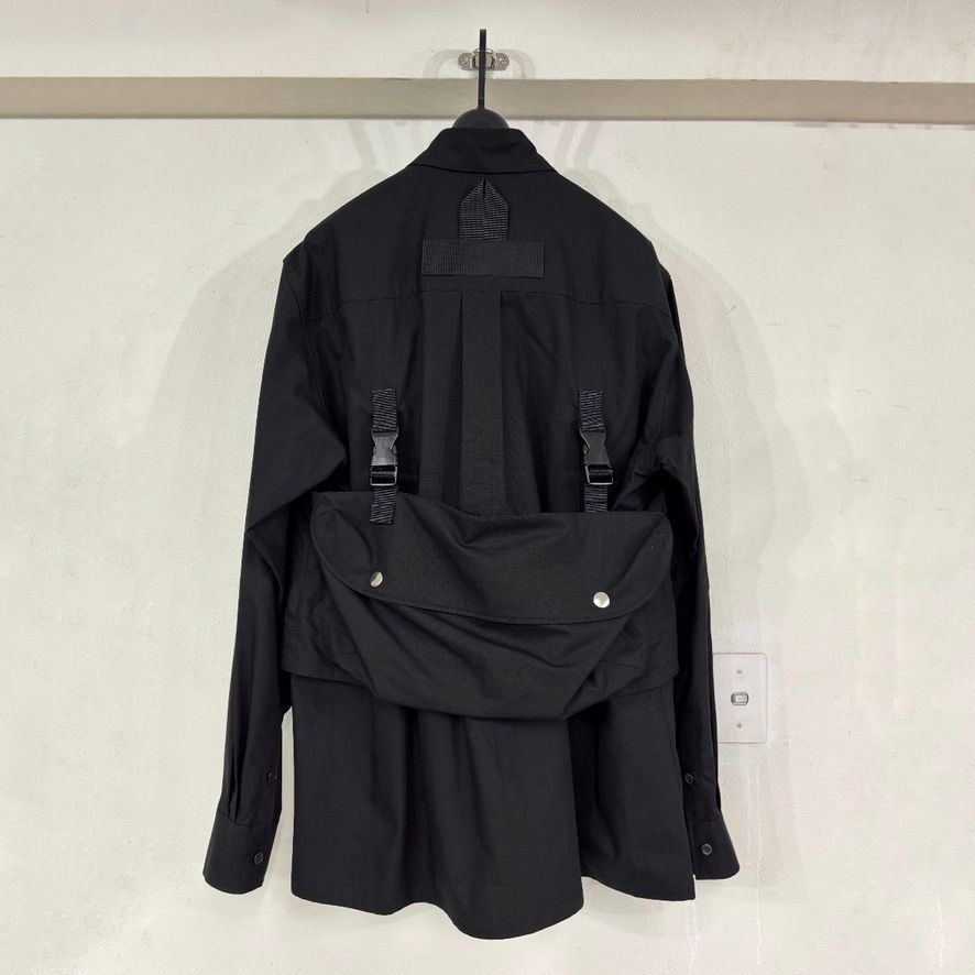 【残り一点】Utility Field Vest Detachable Shirt