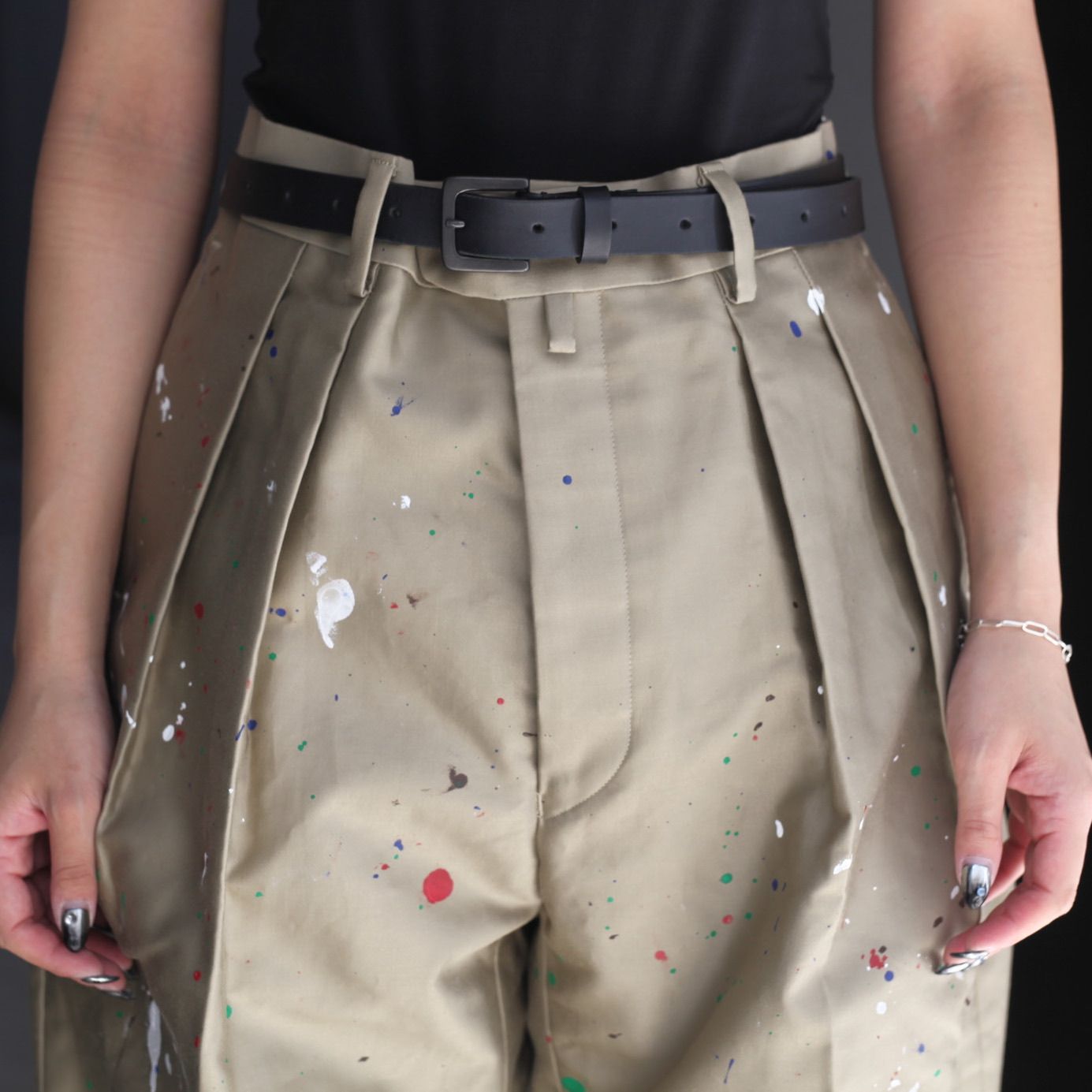 【残り一点】GIza Cotton Moleskin Wide Paint