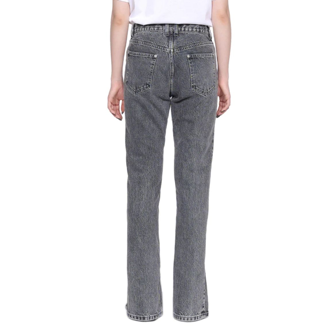 JOHNLAWRENCESULLIVAN - 【残り一点】Washed Denim Zipped Pants 