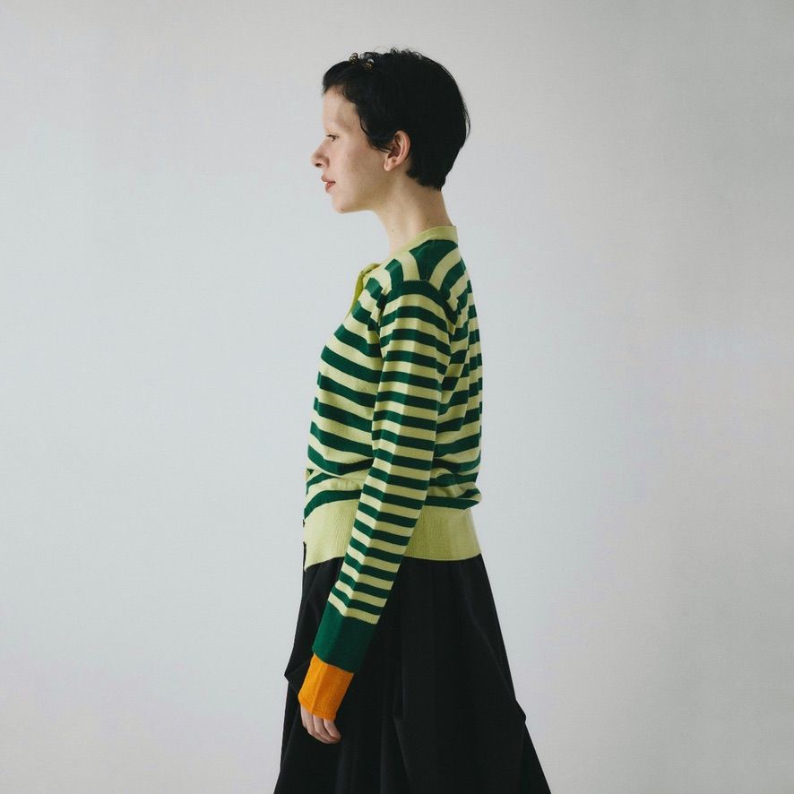 【残り一点】Border Knit Cardigan
