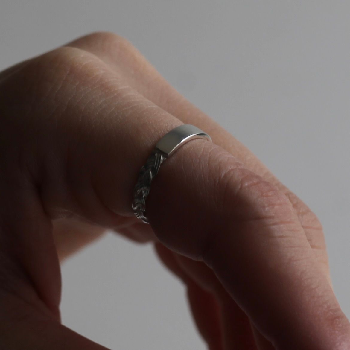 【残り一点】Braid ID Ring(3mm)