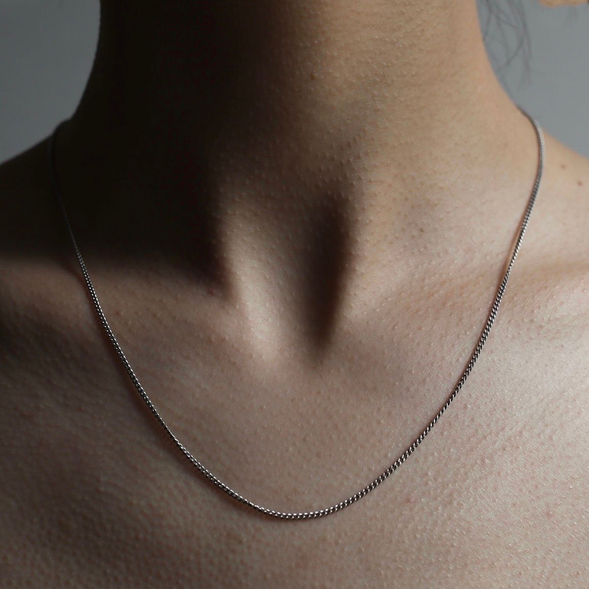 HARIM - 【お取り寄せ注文可能】Narrow Chain Necklace(SILVER 
