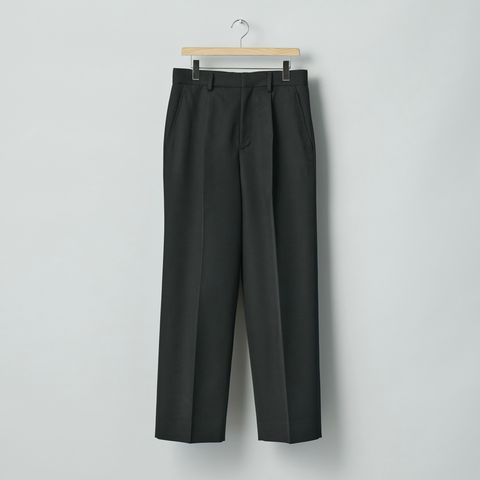 【残り一点】Wool Kersey Straight Trousers