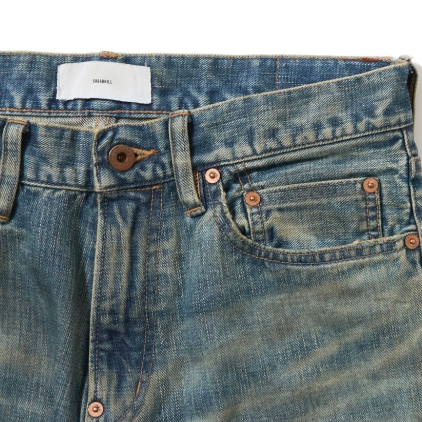 【残り一点】Distressed Modern Denim Straight Cut