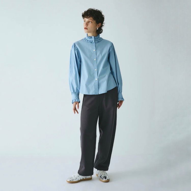 【残り一点】Frill Neck Shirt
