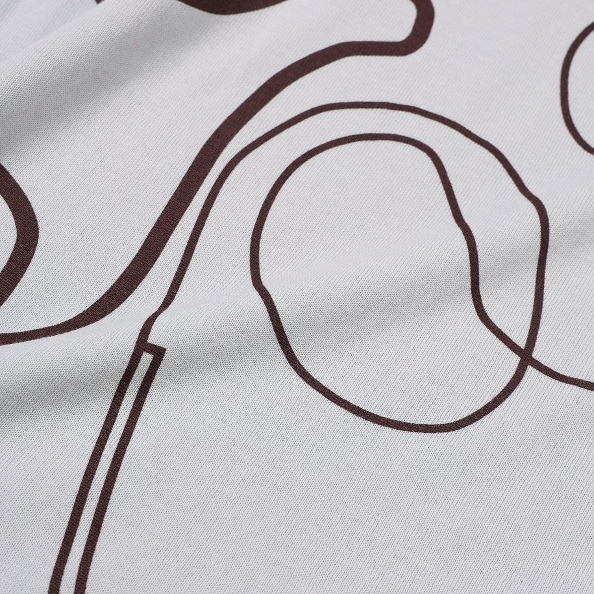 【残り一点】ステッチプリントショートSLニットPO