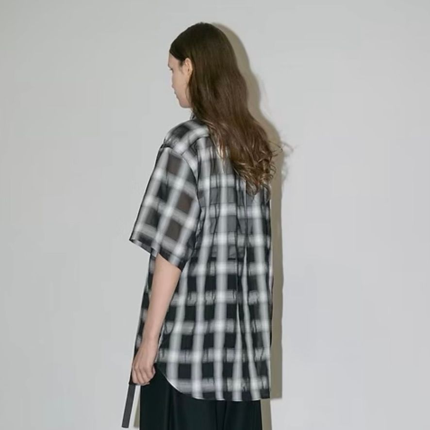 【残り一点】シズルチェックS/Sシャツ