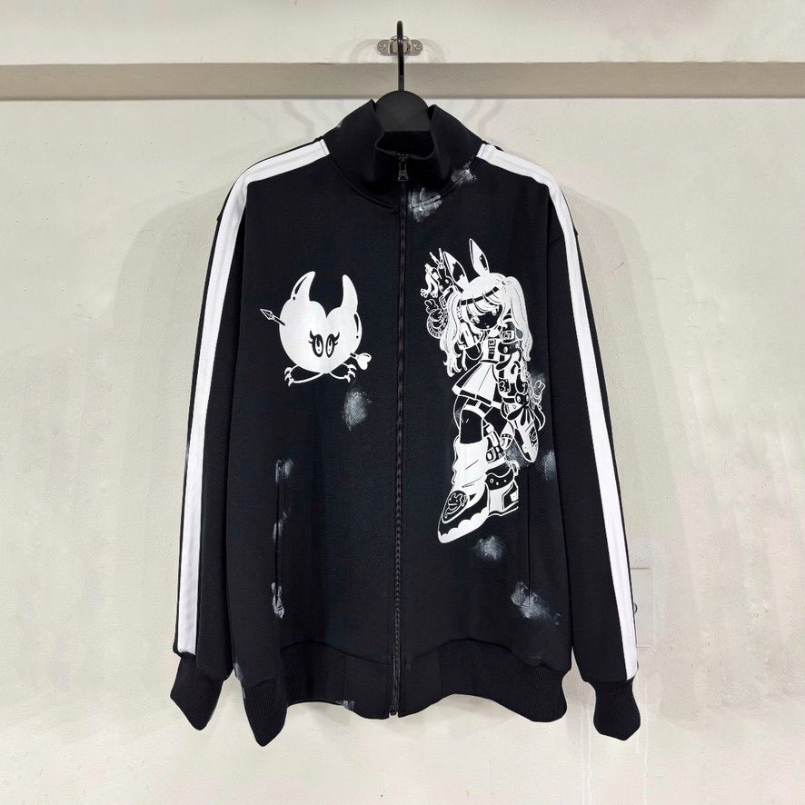 【残り一点】Cyber Punk Track Top Stain Processed