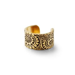 【お取り寄せ注文可能】Vine Pattern Ear Cuff_L(GOLD)