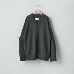 【残りわずか】Extra Fine Wool Knit Tucked Cardigan