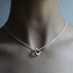 【残り一点】Crockery Double Ring Pendant