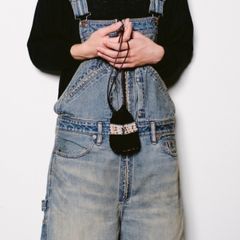 【残り一点】Knitting Beads Bag_S
