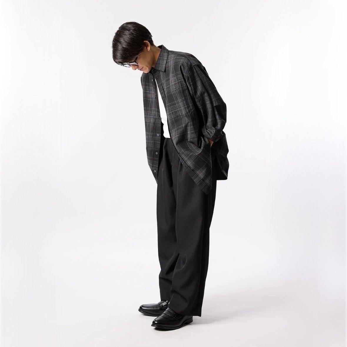 【残り一点】3Tuck Easy Trousers