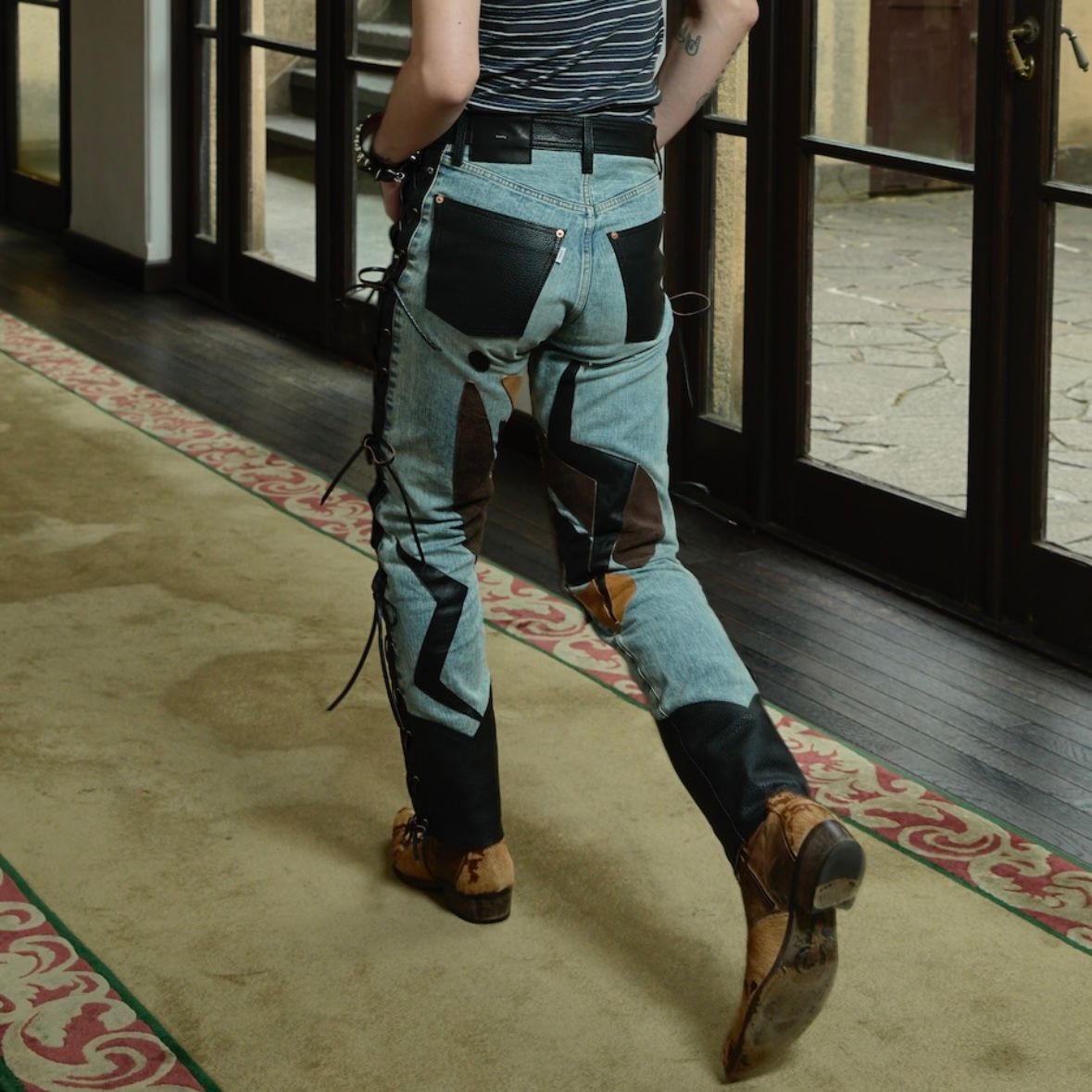 【残り一点】Stratum Leather Pants(VER2)