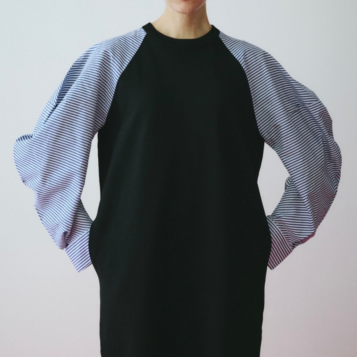 【残り一点】Volume Sleeve Knit Dress