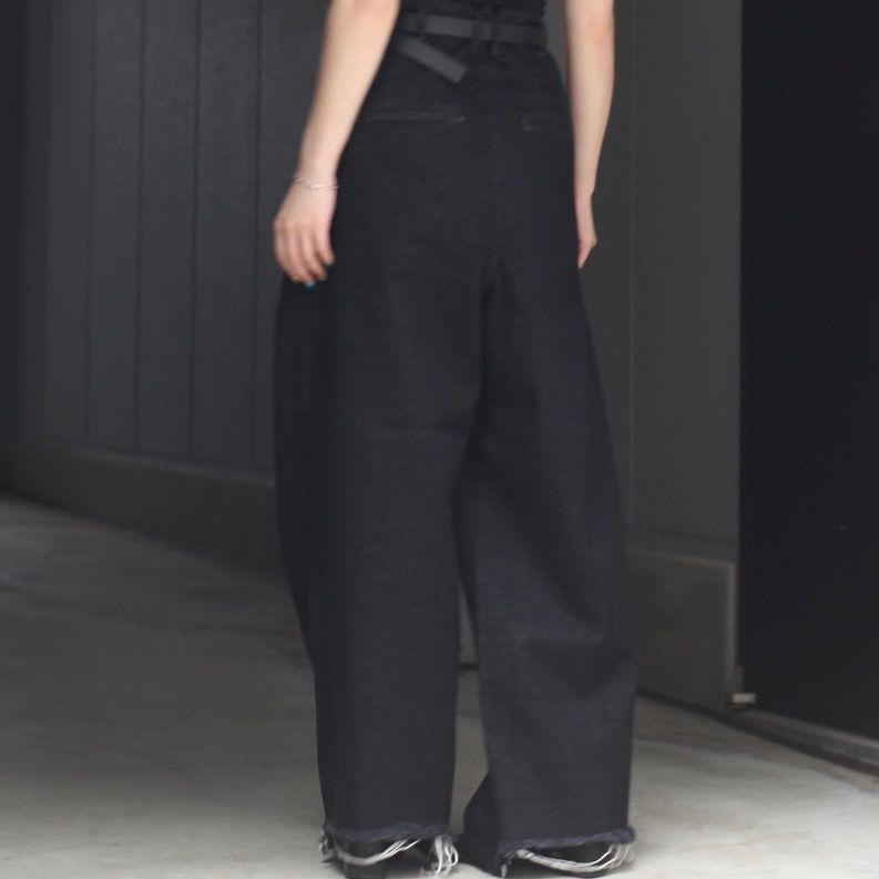 【残り一点】Hi Waist Baggy Denim Pants