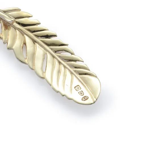 【お取り寄せ注文可能】Eagle Feather M(K10 YELLOW GOLD)