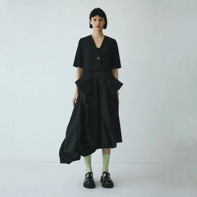 【残り一点】CLO Round Hem Half Sleeve Jacket