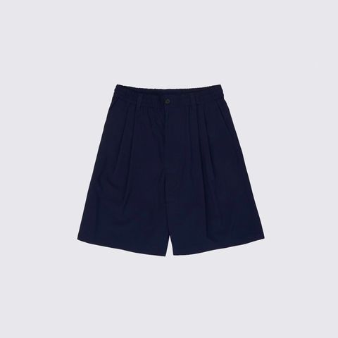 【残り一点】Wool Washer Tropical 2Pleated Easy Shorts