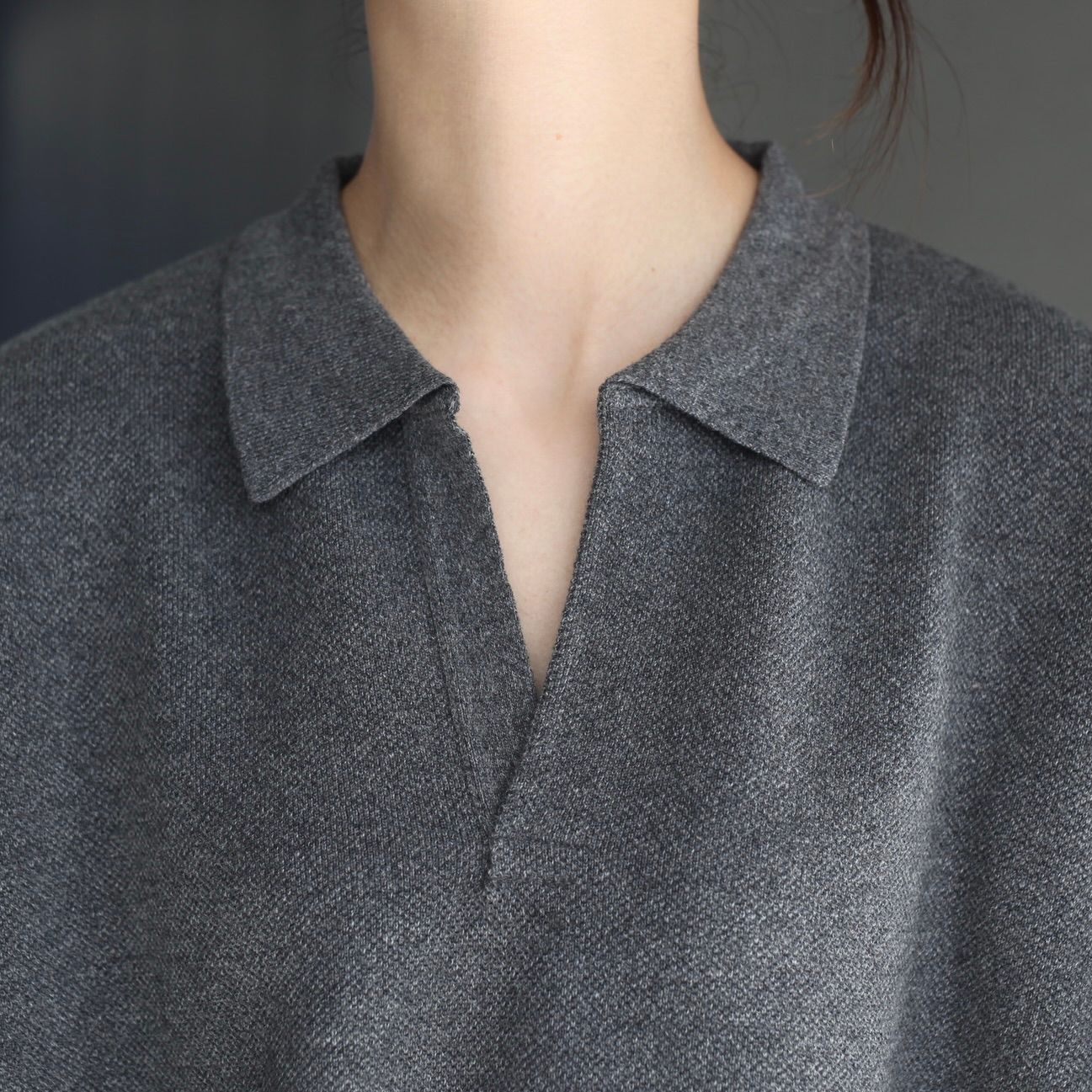 【残り一点】Co/Wo Moss Stitch Skipper