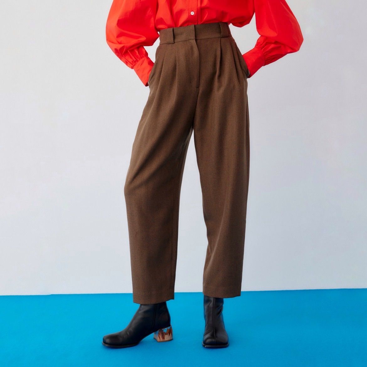 【残り一点】2tuck Trousers