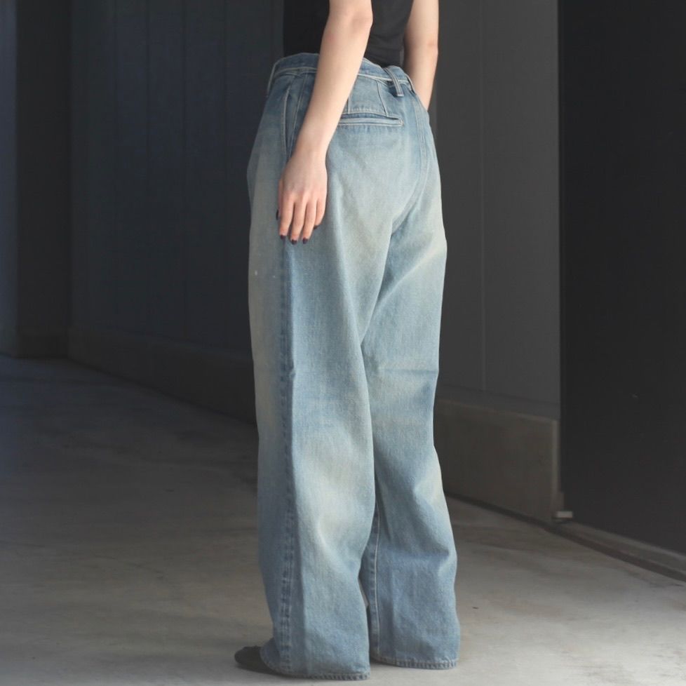 【残り一点】Belted Trousers(USED FADE)