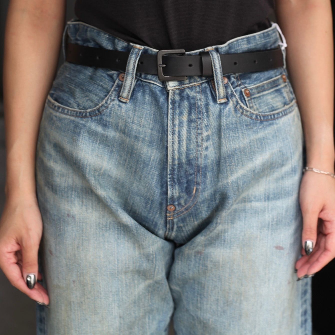 【残り一点】Faded Modern Denim Pants Straight Cut
