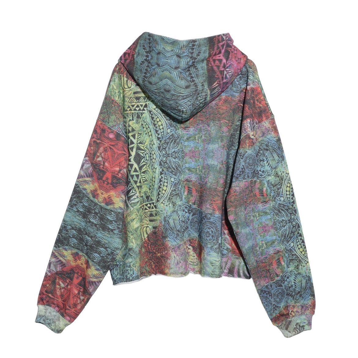 【残り一点】Cut Off Wide Zip Sweat Hoodie