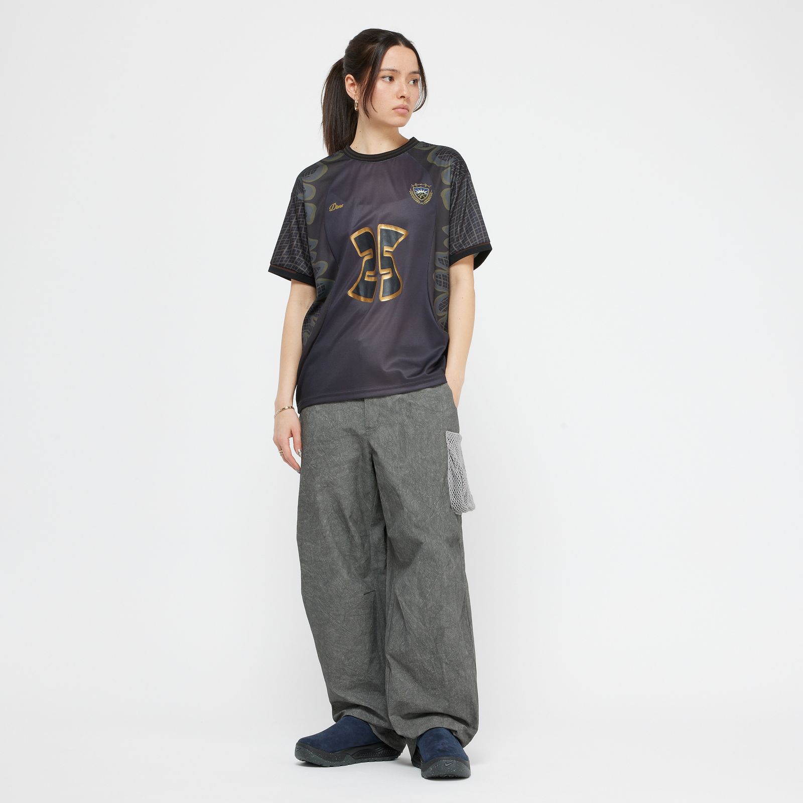 【関税込み】Dime オレンジ Holy Flame Jersey トップス Dime: Orange Holy Flame Jersey | SSENSE