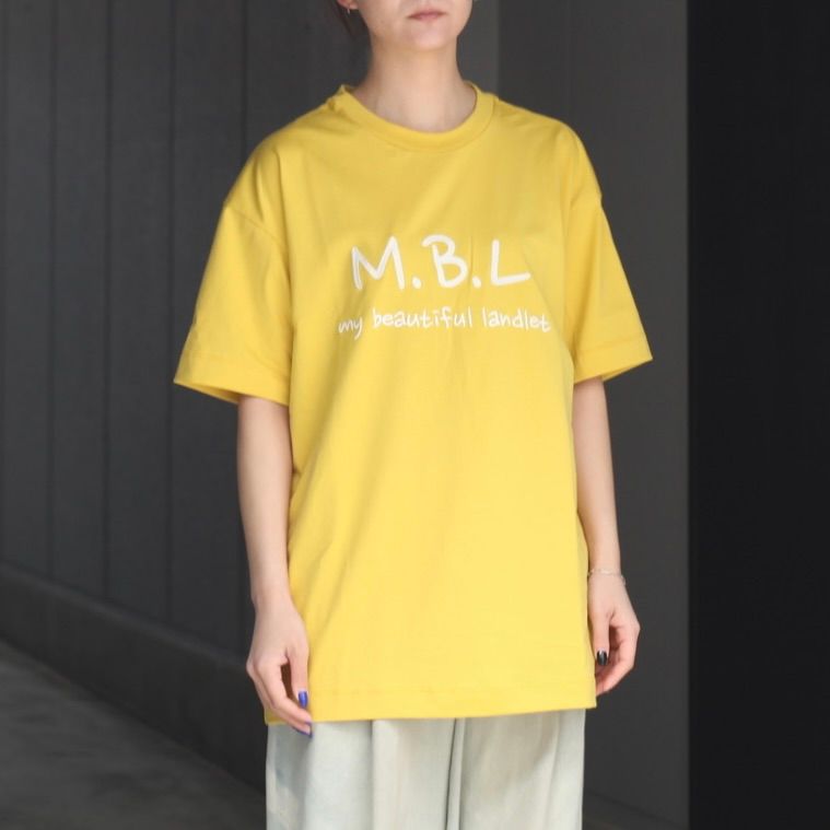 【残り一点】MBLロゴ刺繍Tee