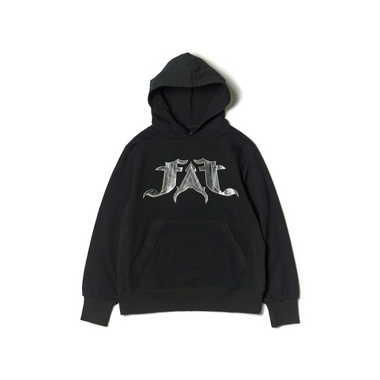 azi×EFFECTEN 多色刷りhoodie BLACK L（FAF - 【残り一点】OE Logo 3.0 