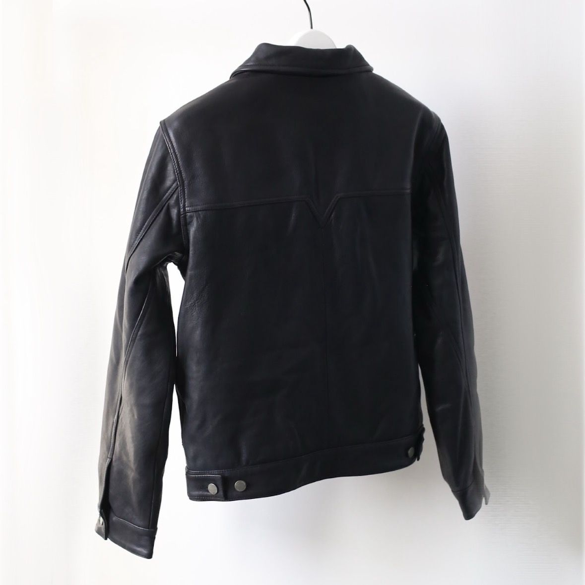 【残り一点】Double Rivet Leather Jacket
