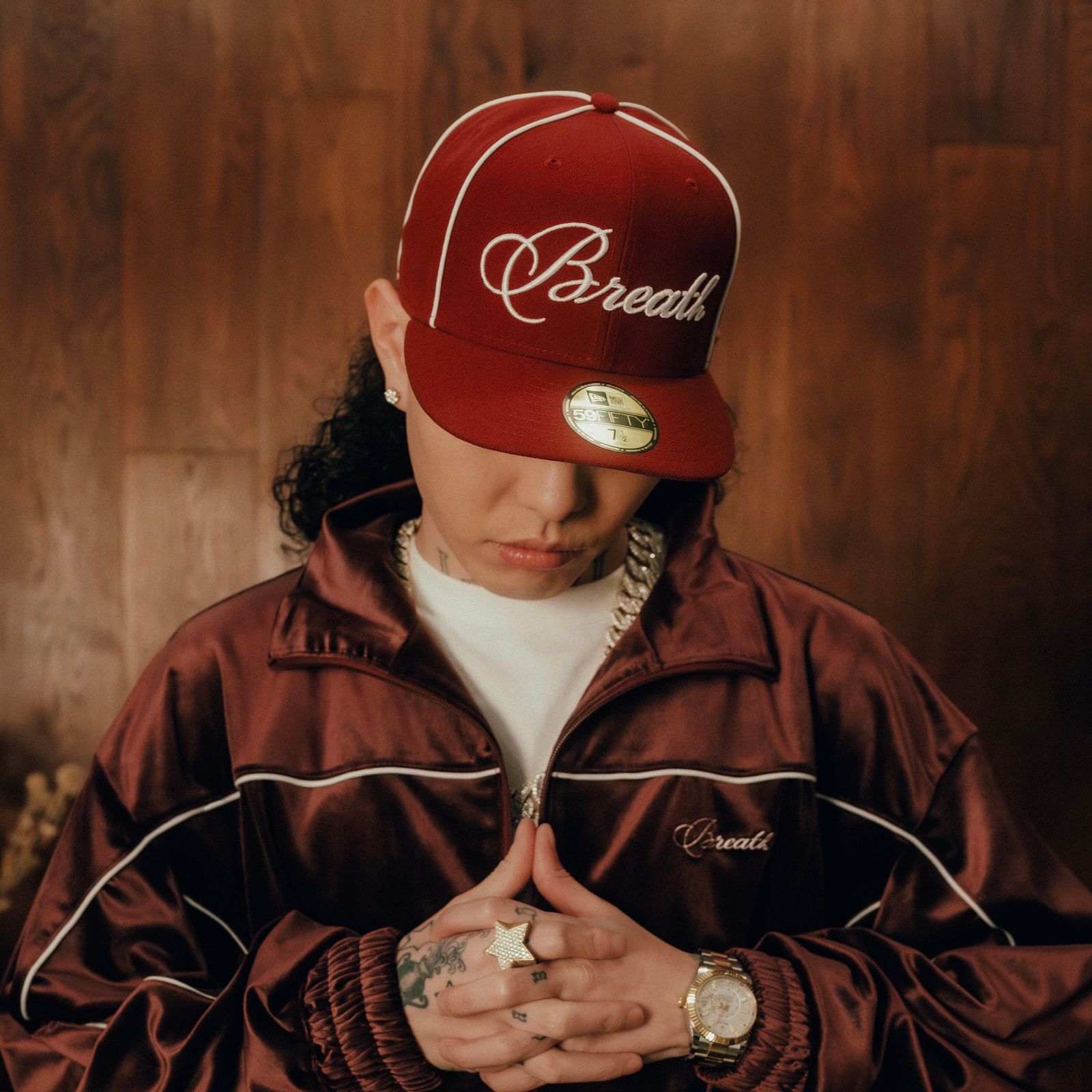 【残り一点】Script Logo Piping 59fifty