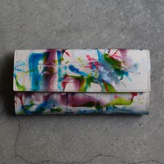 【残り一点】Paint Wallet(LONG)