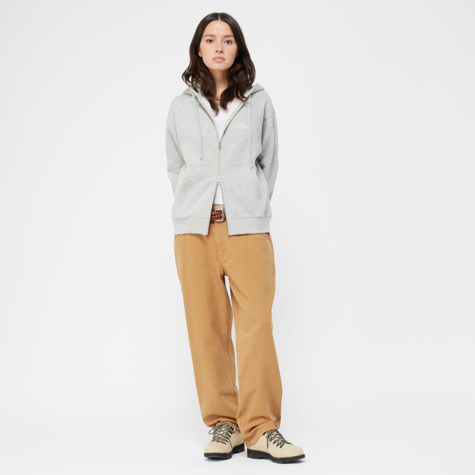 Dime - 【残りわずか】Cursive Small Logo Zip Hoodie | ACRMTSM