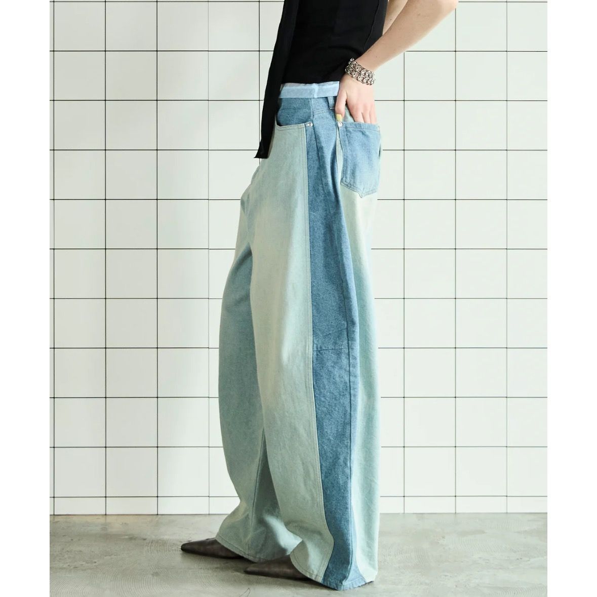 【残り一点】Curve Denim Pants