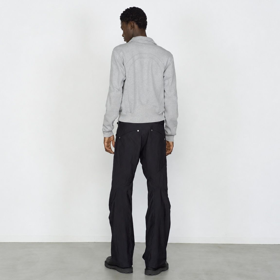 【残り一点】Paneled Zip Up Sweat Shirt