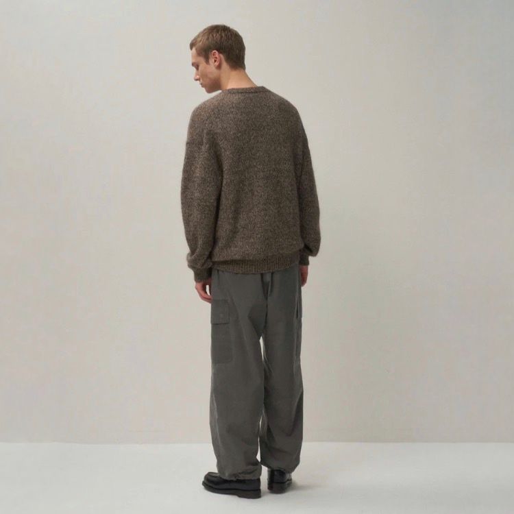 【残り一点】Wool Alpaca Mohair Crewneck Sweater