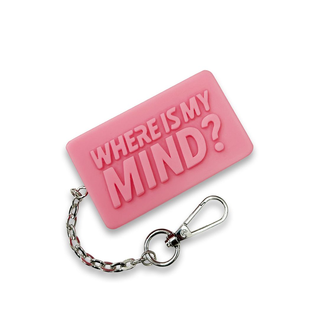 【残りわずか】"WHERE IS MY MIND?" Soap Key Ring
