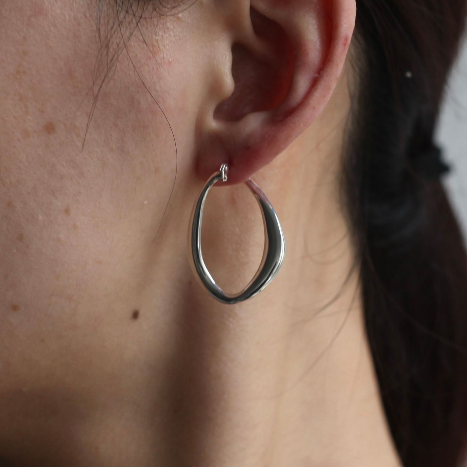 【残り一点】Teardrop Earrings MEDIUM LINK(両耳用)