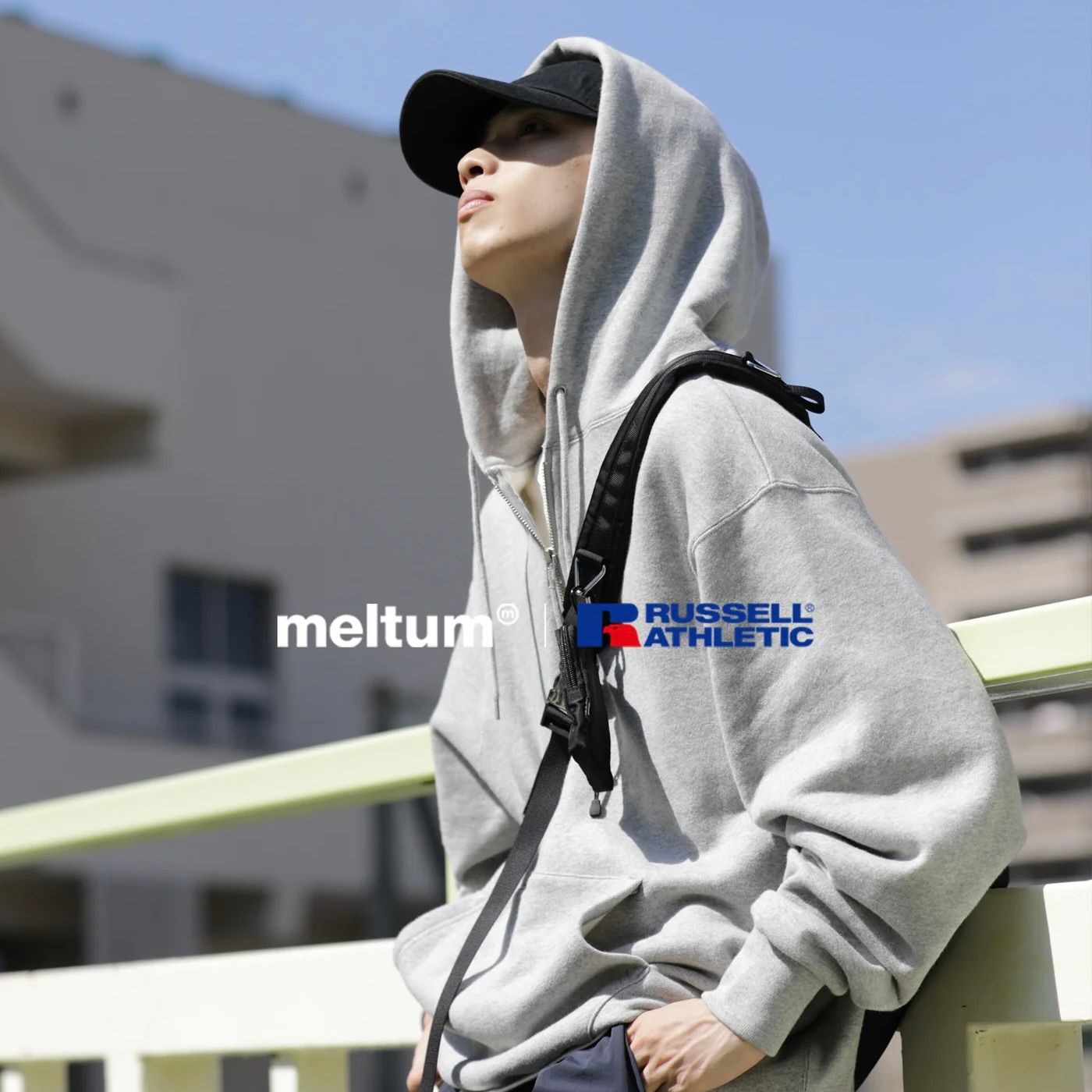 【残り一点】Half Zip Sweat Hoodie