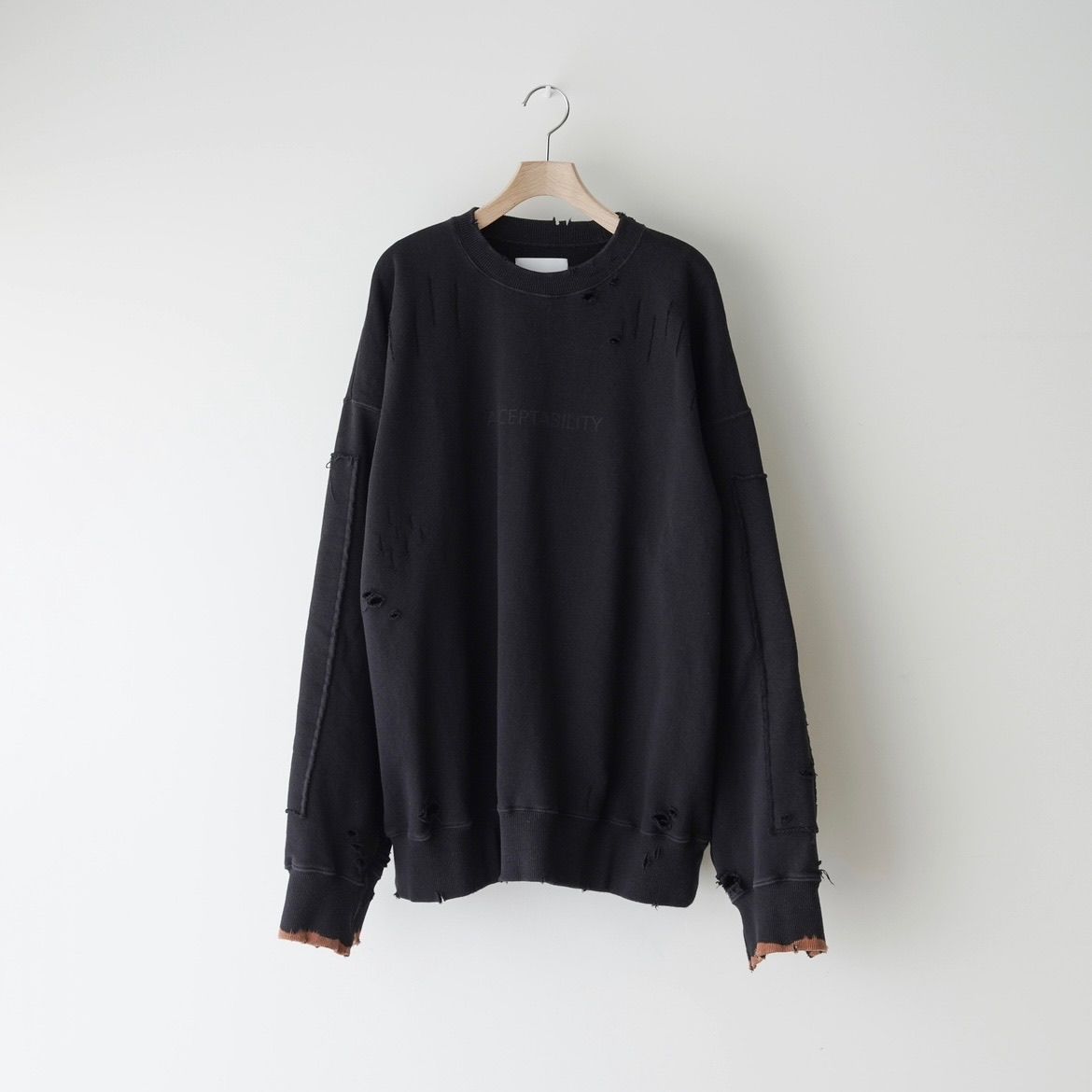 ssstein - 【残りわずか】Oversized Rebuild Sweat LS | ACRMTSM ONLINE STORE