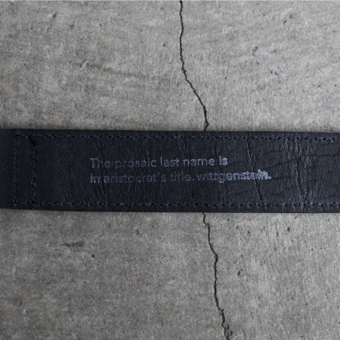 【残りわずか】Leather Belt(RECTANGLE BUCKLES)