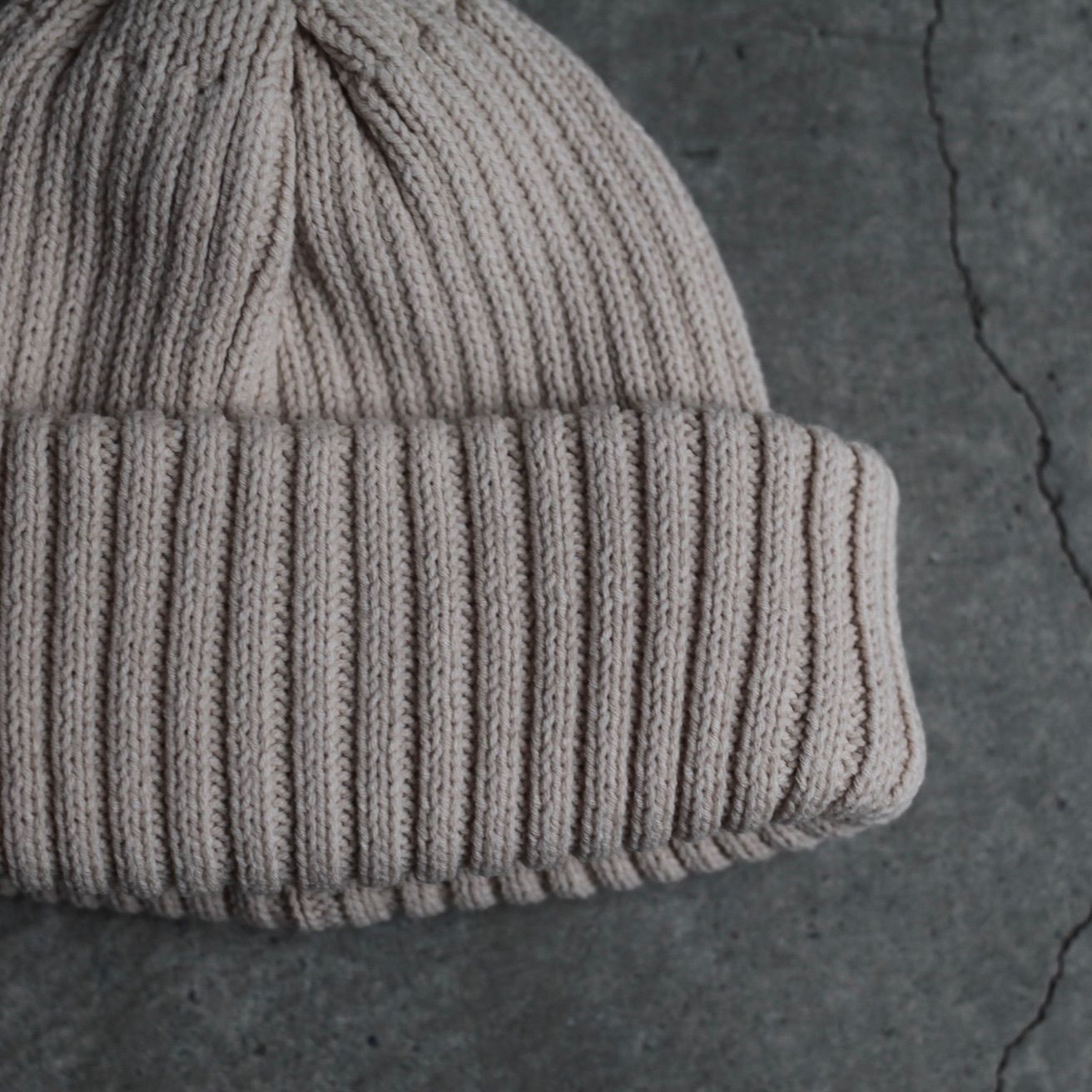 【残りわずか】Knit Cap(BEIGE)