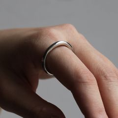 【残り一点】Ring Classic Round Hammered