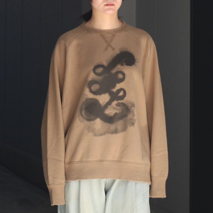【残り一点】F Stain Crewneck Sweat